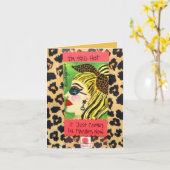 NOTECARD-SIE SIND IMMER NOCH HEISS KARTE (Gelbe Blume)