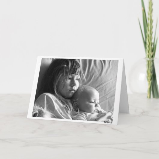 Notecard "Sisters" Karte (Vorderseite)