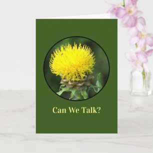 notecard, Spaß "Wie sind Sie/können wir sprechen?" Karte