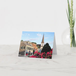Notecard - Spring in Plymouth, MA Karte