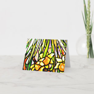 Notecard-Stained Glass-Louis Tiffany 6 Karte