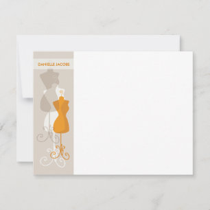 Notecard Stationery Mitteilungskarte