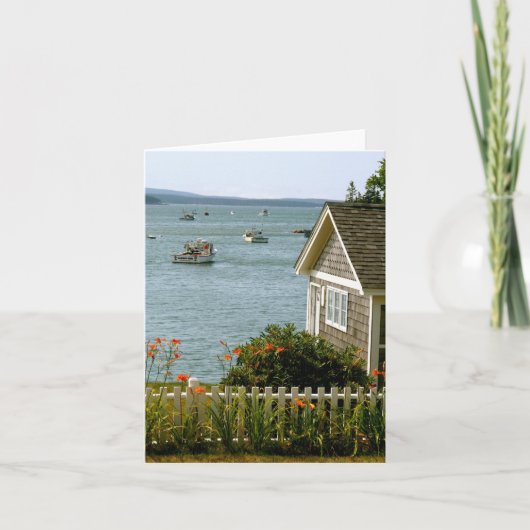 Notecard Stonington, Maine Karte (Vorderseite)