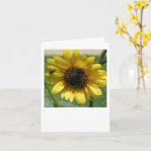 Notecard Sunflower 2 Karte (Gelbe Blume)