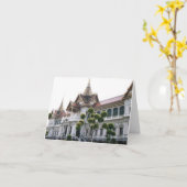 Notecard Thai Palace Karte (Gelbe Blume)
