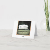 notecard-THE REISE IST DER BESTIMMUNGSORT Karte (Rückseite)