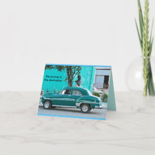 NOTECARD-THE REISE IST KARTE