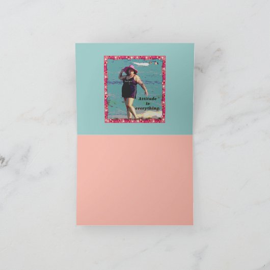 NOTECARD-THERE'S A FINE LINE BETWEEN FREE-SPIRITED KARTE (Innenseite)