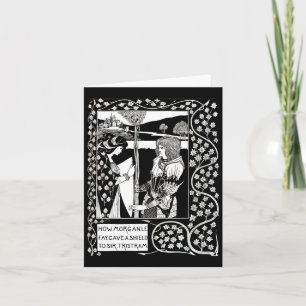 Notecard-Vintage Illustration-Aubrey Beardsley 11 Karte
