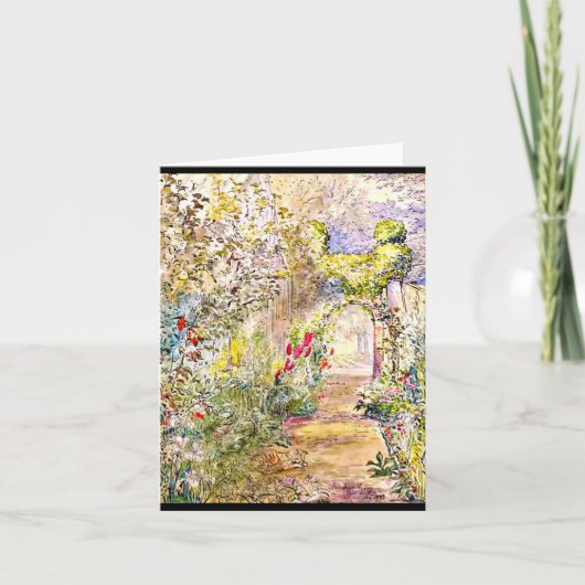 Notecard-Vintager Illustration-Beatrix Töpfer 3 Karte (Vorderseite)