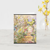 Notecard-Vintager Illustration-Beatrix Töpfer 3 Karte (Gelbe Blume)