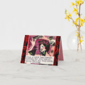 NOTECARD-VODKA WIRD VON DEN KARTOFFELN GEMACHT KARTE (Gelbe Blume)