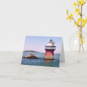 Notecard - Wanze helles Plymouth MA Karte (Gelbe Blume)
