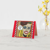 Notecard, Weihnachten Karte (Gelbe Blume)