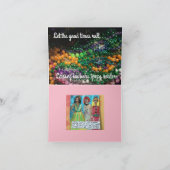 Notecard-Wenn ich alt und grau bin, wollte ich kei Karte (Innenseite)