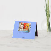 NOTECARD-WIR WAREN SO LANGE FREUNDE KARTE (Rückseite)