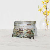 Notecard World View Karte (Gelbe Blume)