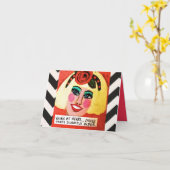 NOTECARD-YOUNG AM HERZEN KARTE (Gelbe Blume)