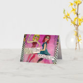 NOTECARD-YOU'RE CHARMING, INTELLIGENT, GREAT KARTE (Gelbe Blume)