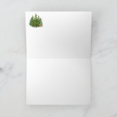 Notecards "dichten Wald" Personalisierte Stationär (Innenseite)