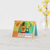 Notecards - es gibt keine guten Mädchen. Just Bad Karte (Gelbe Blume)