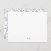 Notecards für das französische Tonbandgerät Mitteilungskarte (Vorne/Hinten)