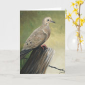 Notecards für Kunstreproduktion "Trauernde Taube" Karte (Gelbe Blume)