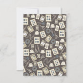 Notecards für personalisierte Nählieferungen Dankeskarte (Rückseite)