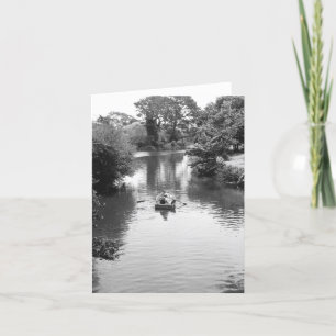 Notecards für Ruderboote Karte