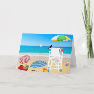 Notecards für tropischen Jeden Anlaß Karte