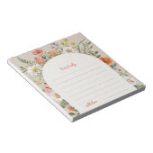 Notecards für Wildblumen | Notepad Notizblock (angewinkelt)