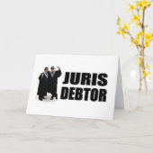 Notecards "Juris Debtor" Karte (Gelbe Blume)