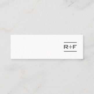 Notecards oder Visitenkarten Mini Visitenkarte