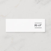 Notecards oder Visitenkarten Mini Visitenkarte (Vorderseite)