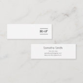 Notecards oder Visitenkarten Mini Visitenkarte (Vorne/Hinten)