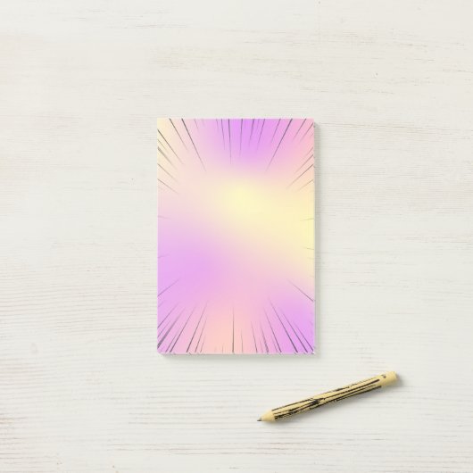 Noted Post 4"x6" Post-it Klebezettel (Auf Schreibtisch)