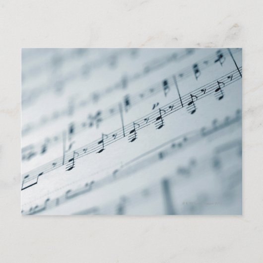 Noten 10 postkarte (Vorderseite)