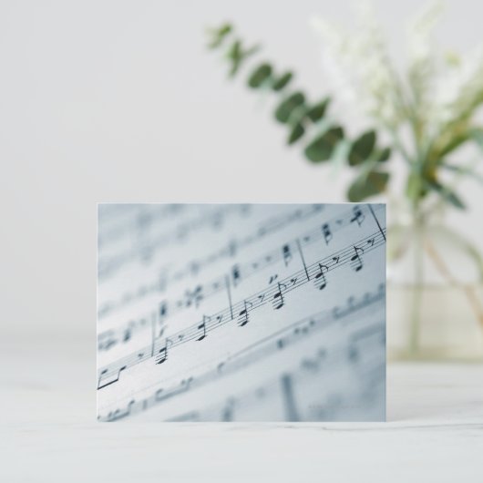 Noten 10 postkarte (Stehend Vorderseite)