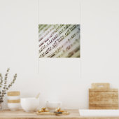 Noten 11 poster (Küche)