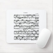 Noten durch Bach Mousepad (Mit Mouse)