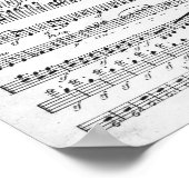 Noten für das Overture to 'Egmont' Poster (Ecke)