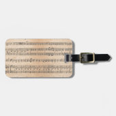 Noten Gepäckanhänger (Vorderseite horizontal)