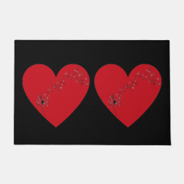 Noten im Herzen, Door Mat Fußmatte