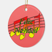 Noten Keramikornament (Links)