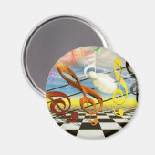 Noten Magnet (Vorderseite/Rückseite)