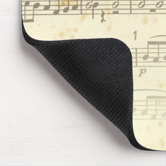 Noten Mousepad (Ecke)