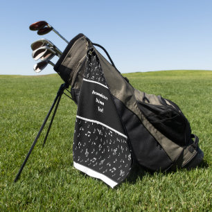 Noten, Musik, Melodie, Ton, Symbol, Klett, Golfhandtuch