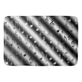 Noten, Musik, Metall, Noten, Band, Clemente, Badematte