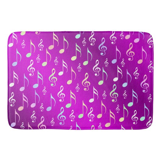 Noten, Musik, Metall, Noten, Band, Clemente, Badematte (Vorderseite)