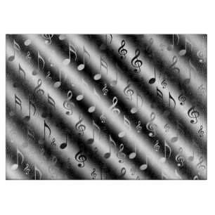 Noten, Musik, Metall, Noten, Band, Clemente, Schneidebrett